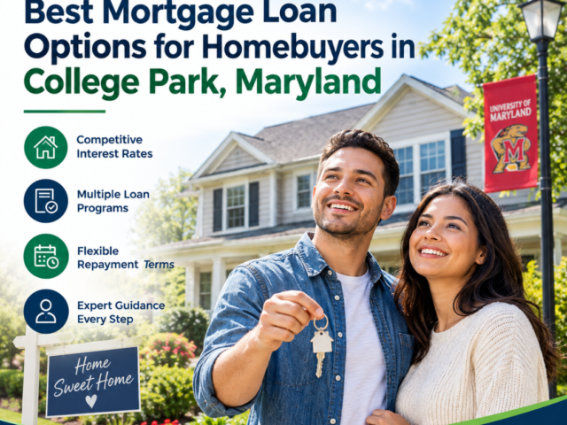 Best Mortgage Loan Options for Homebuyers in College Park, Maryland